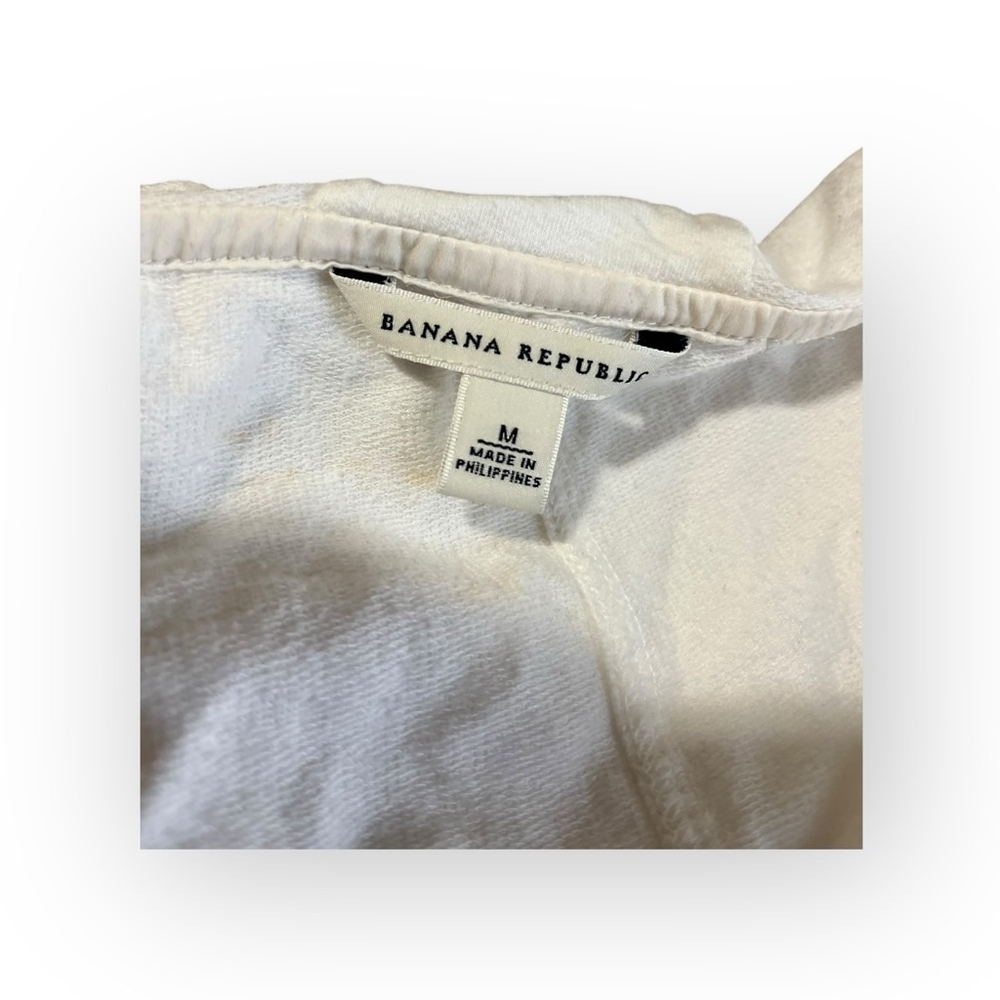 EUC Women's Banana Republic White Utility Jacket M - Picture 6 of 6